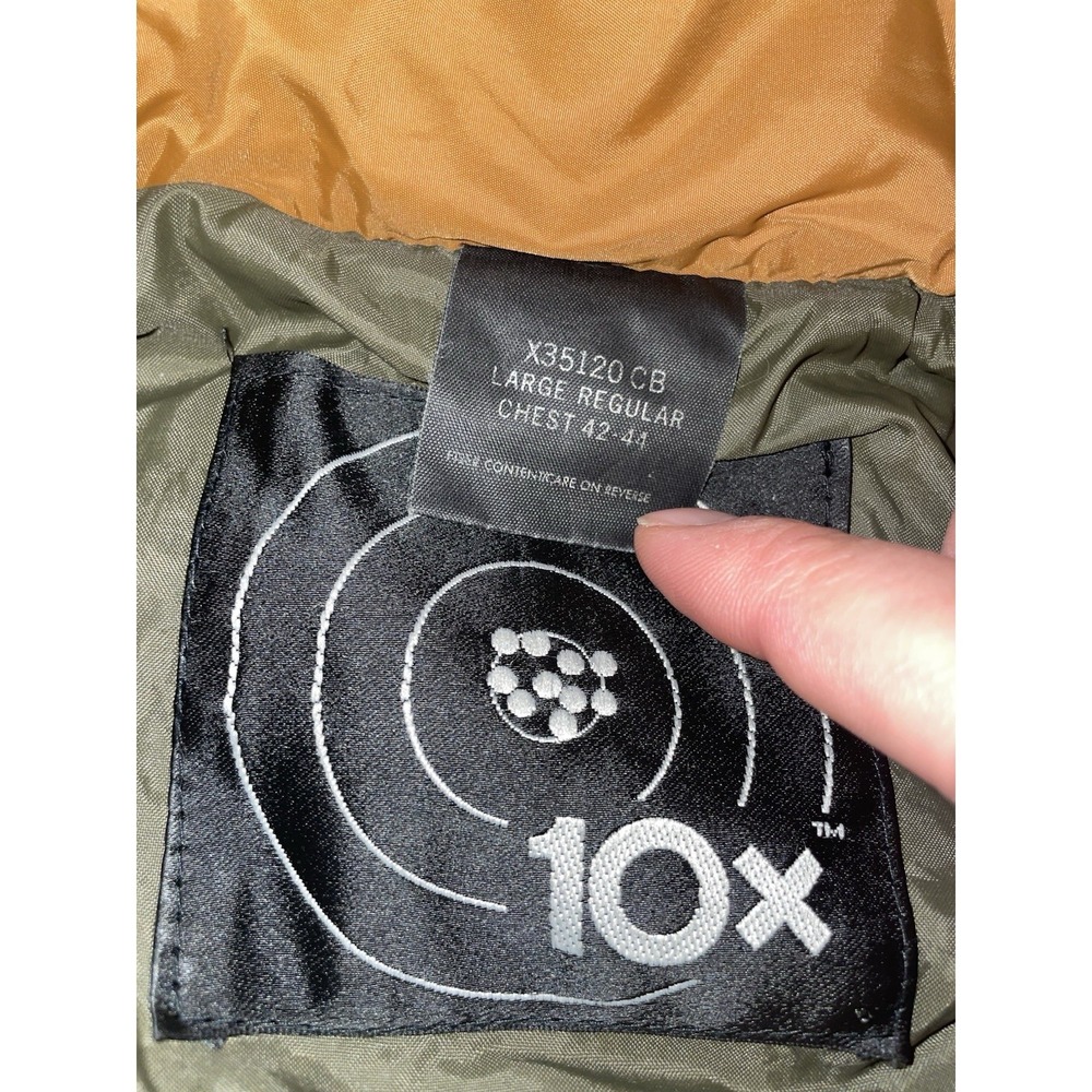 10X Hunting Jacket Coat 2-Piece Large Camo Insulated Hooded Heavy Duty - Picture 3 of 10